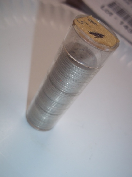 Tube of 1924-1925 Dimes