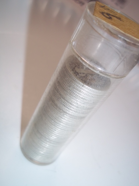 Tube of 1926-1927 Dimes