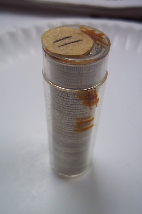 Tube of 1935-1935 Dimes