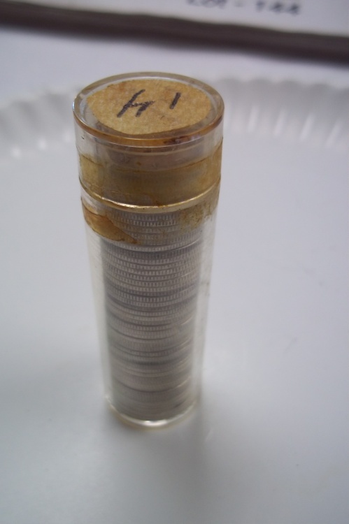 Tube of 1941-1942 Dimes