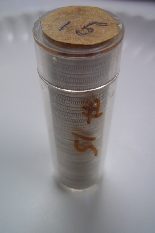 Tube of 1942-1944 Dimes