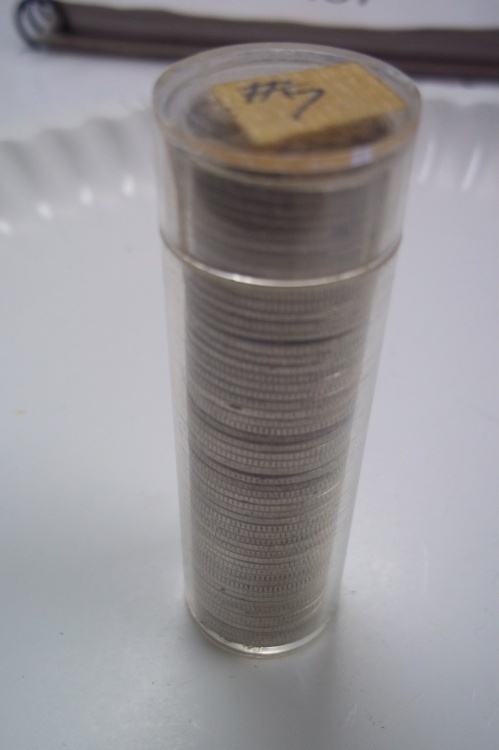 Tube of 1927-1929 Dimes