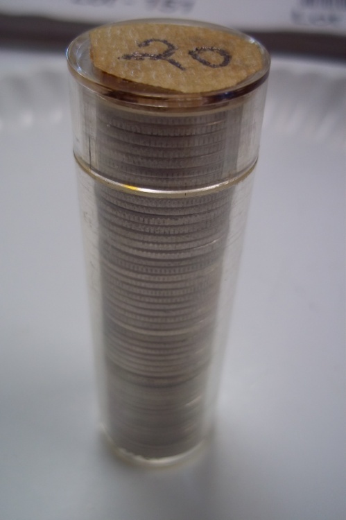 Tube of 1953-1956 Dimes