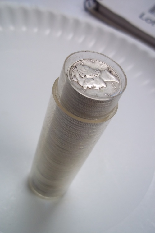 Tube of Assorted Dimes