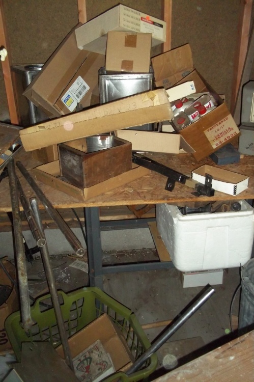 4 Work Table with Contents