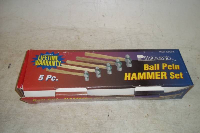 5 Piece Ball Pien Hammer Set