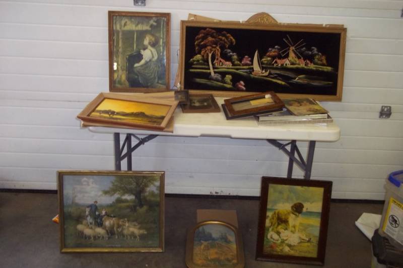 Approx. 10 Paintings, Pictures and Picture Frames, Some Are FRAGILE