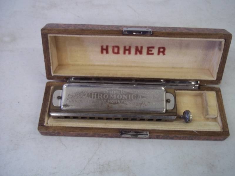 Hohner Harmonica with Case