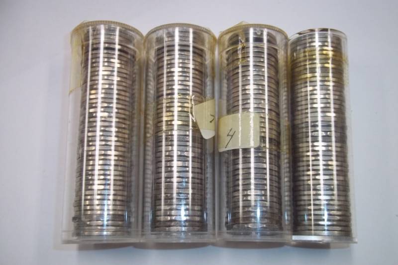 4 Tubes of Canadian Nickles