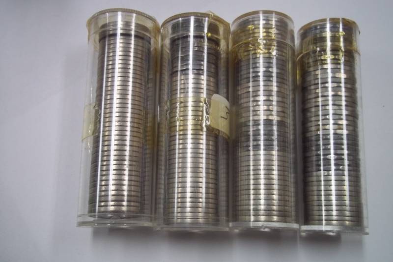 4 Tubes of Canadian Nickles