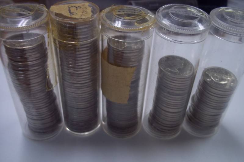5 Tubes of Canadian Nickles