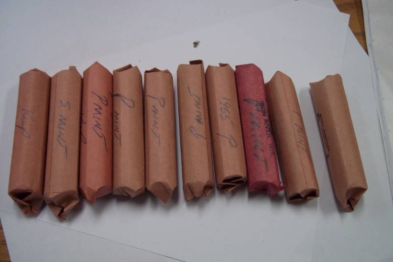 10 Rolls of Pennies