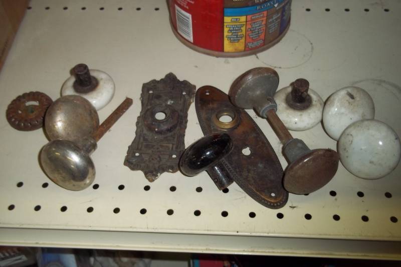 Vintage Door Knobs and parts