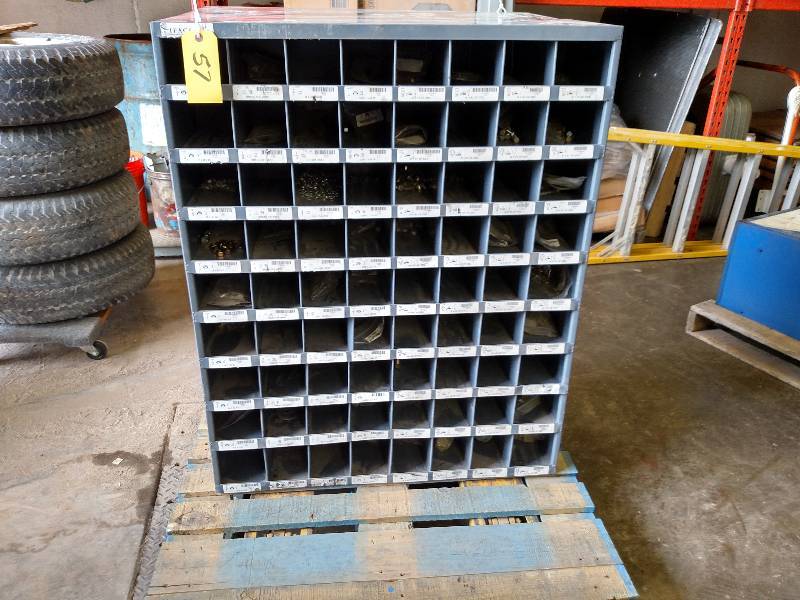 Durham 72 Hole Bolt Bin with Hardwa... June Consignments KBID