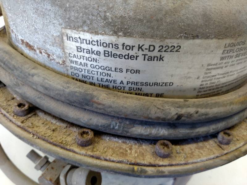 lot 94 image: K-D 2222 Brake Bleeder with (2) Ada...