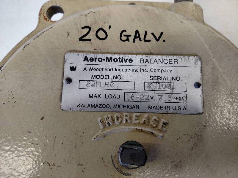 lot 164 image: AeroMotive Tool Balancer, Model 22F...