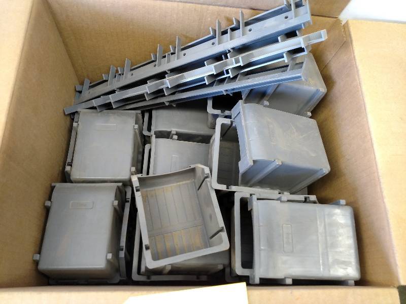 lot 167 image: Poly Bins with Mounts...
