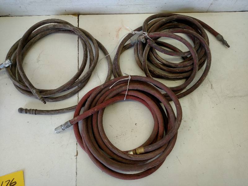 lot 176 image: Asstd Air Hoses...
