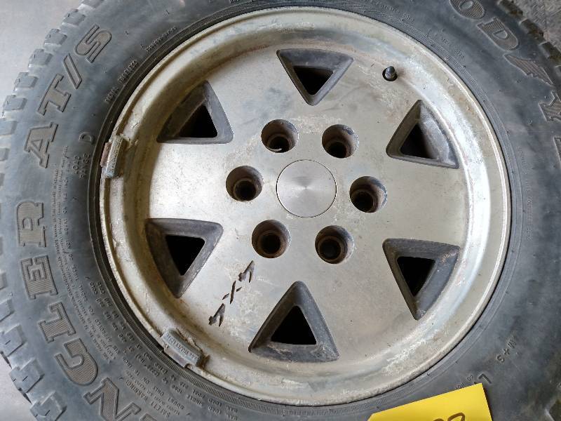 lot 177 image: (4) Goodyear Wrangler ATS LT22575...
