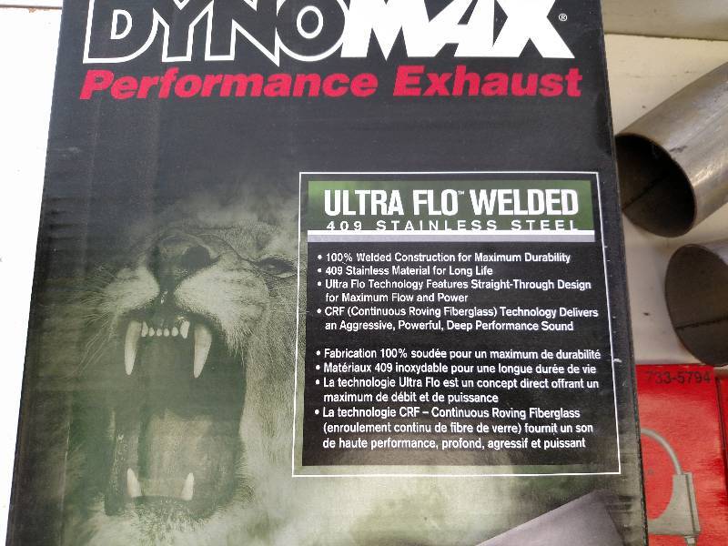 lot 196 image: DynoMax Ultra-Flo Welded Stainless ...