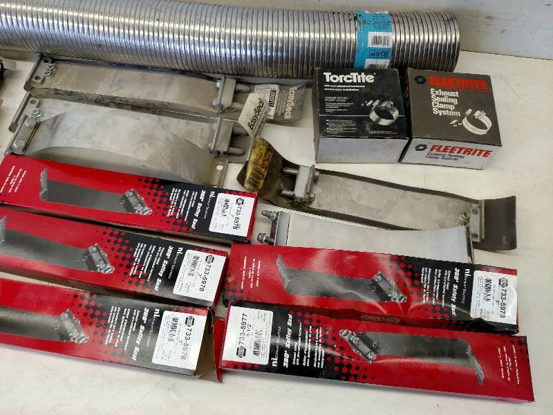 lot 197 image: Asstd Exhaust Parts...