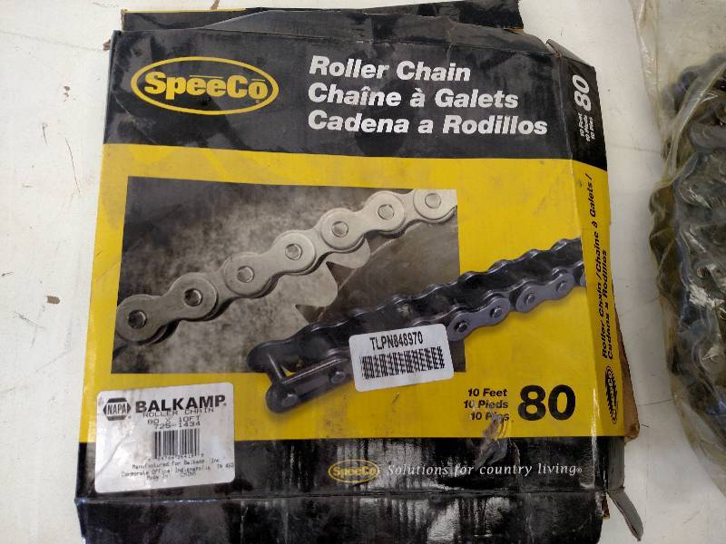lot 213 image: SpeeCo No. 80 Roller Chain...