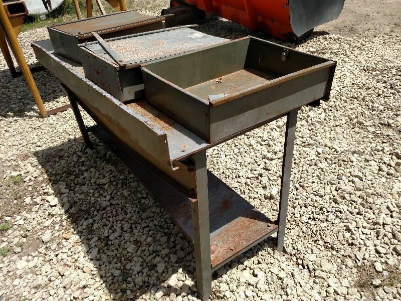 lot 17 image: Steel Work Bench, 72 x 30, Includ...