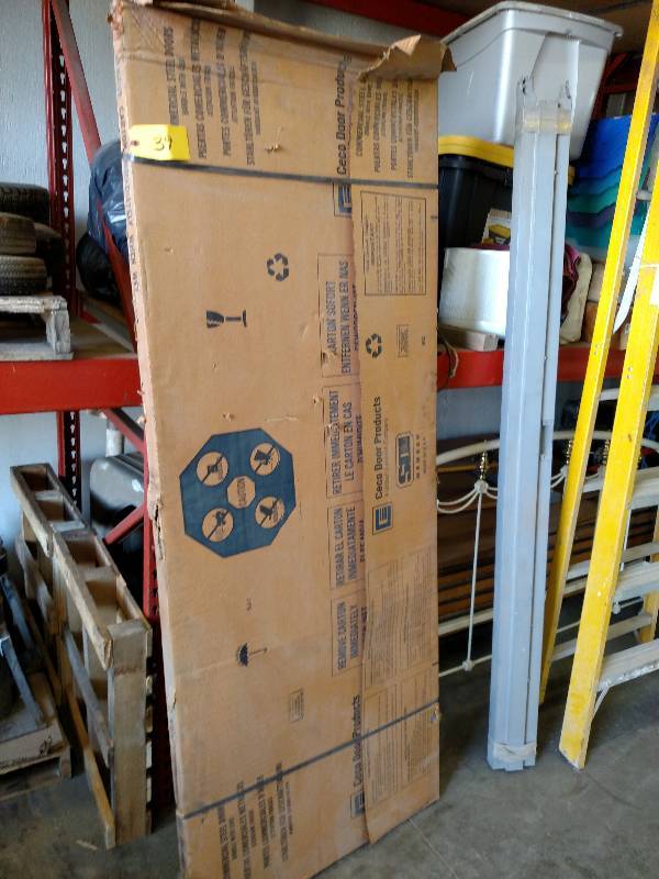 lot 39 image: Ceco 32 Commercial Steel Door with...
