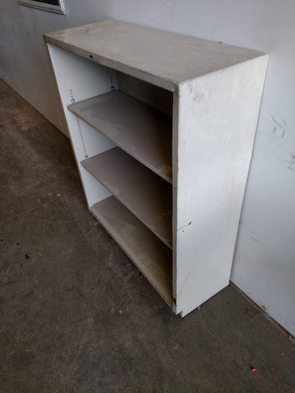 lot 241 image: Hon Steel Book Shelf, 35 x 12 x 41...