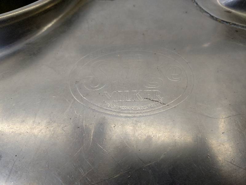 lot 250 image: The Surge Seamless Stainless Steel Milker