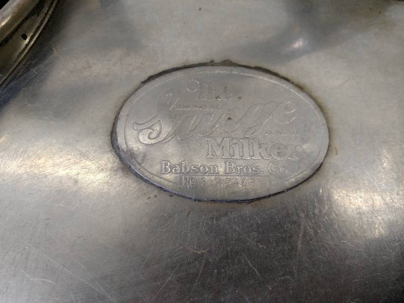 lot 251 image: The Surge Seamed Stainless Steel Milker