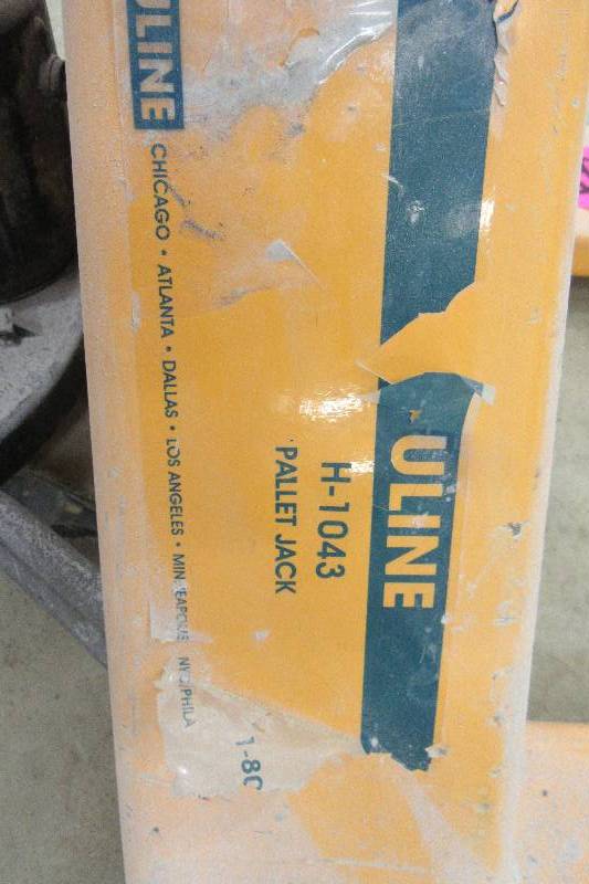 ULINE, Pallet Jack..