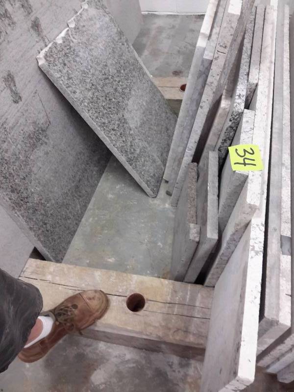 15 pieces of Misc. Sizes of Granite