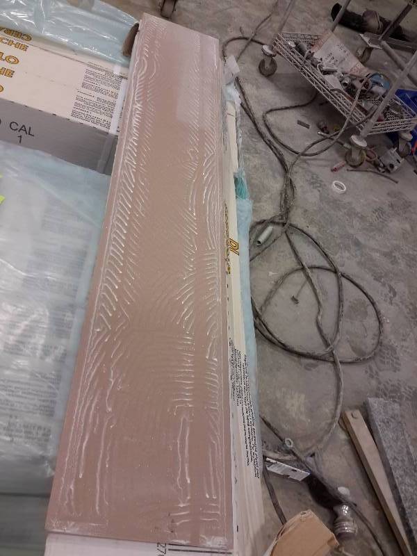 6 Boxes of Porcelain  6in x 36in.. 93 sq ft
