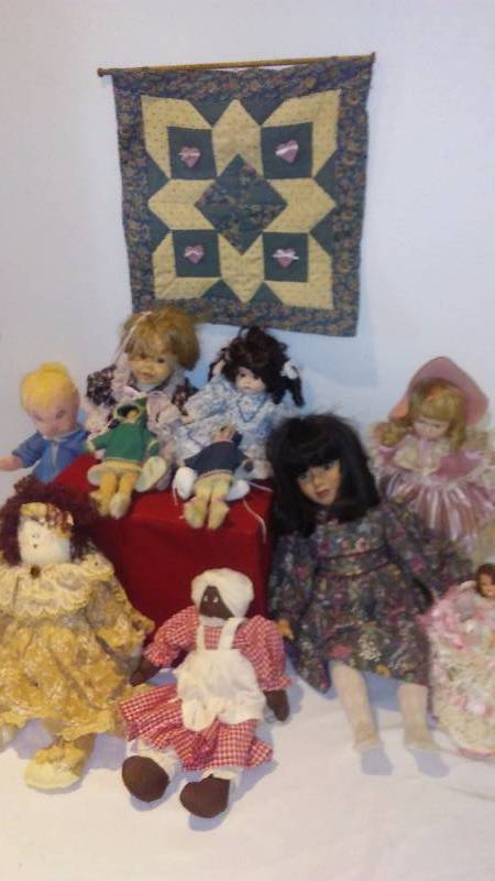 Vintage Dolls (10) and more