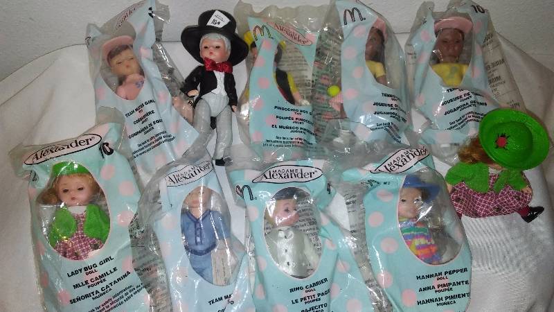 Mc Donalds Madame Alexander Collectible Toys - New in Package