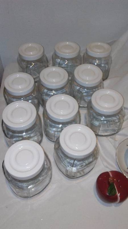 Storage Canister (11) vintage glass and more