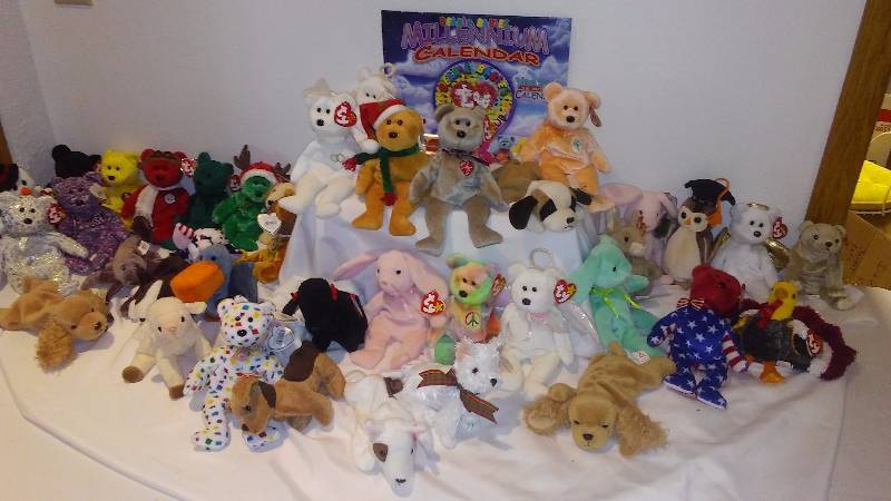 Assorted Beanie Babies (40)