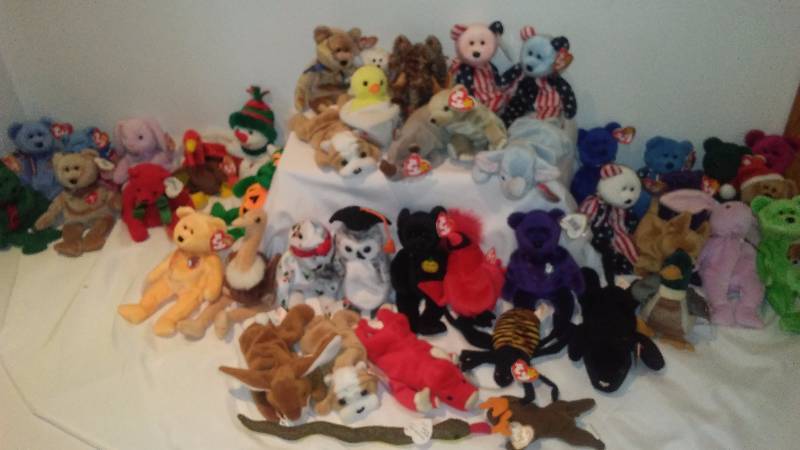 Assorted Beanie Babies (45)