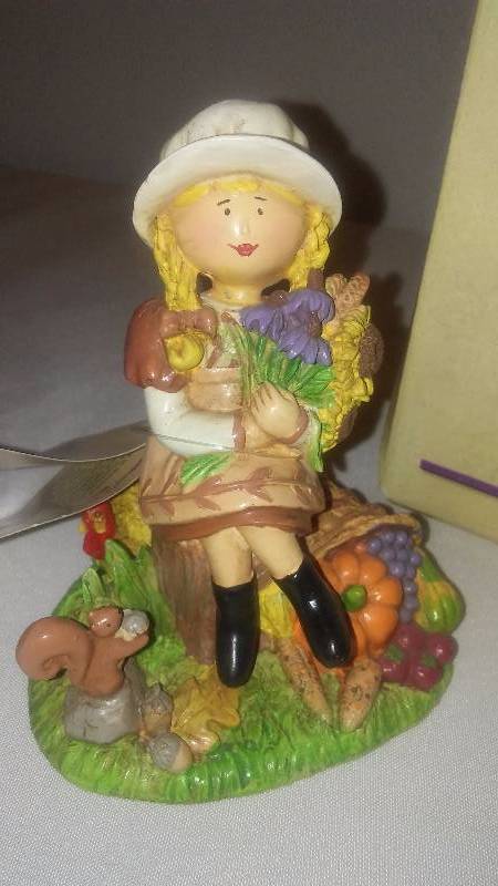 Garden Pals Figurines (20) New in Box, �Thanksgiving Harvest�