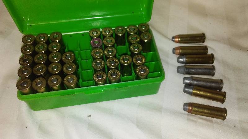 44 Magnum Shells (44 qty), WW Super Rem, Variety of shells and loads