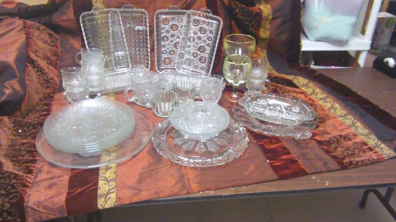 Vintage Assorted Glass - see pictures