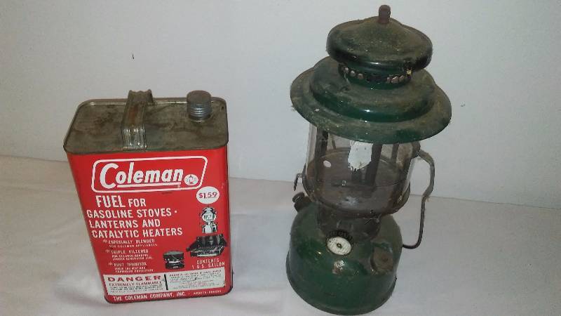 Vintage Coleman Lantern and Fuel