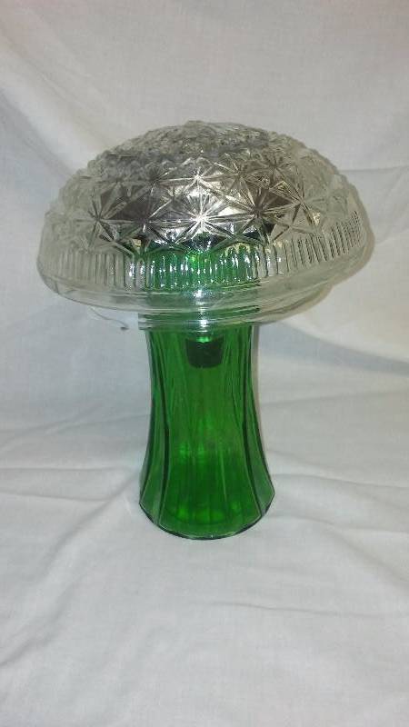Glass Garden Art Indoor Outdoor SOLAR
