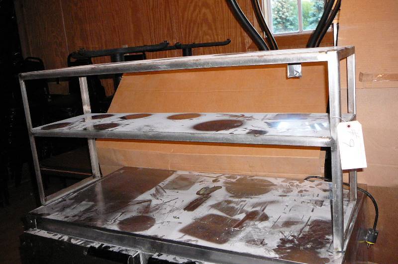 lot 9 image: Stainless Shelf
