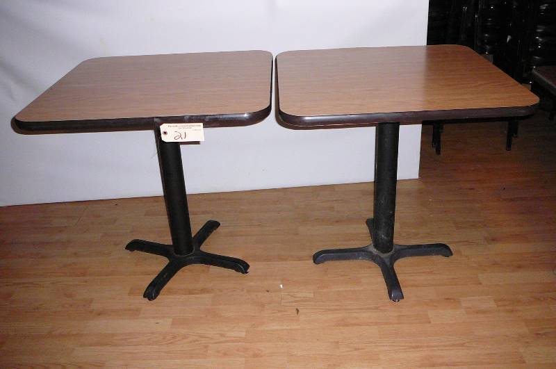 lot 21 image: 2- Tables