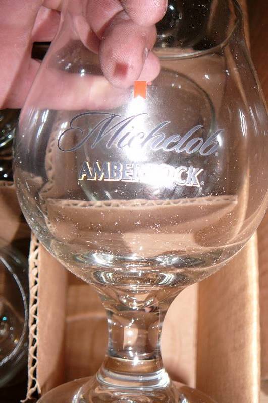 lot 115 image: Amber bock Glasses