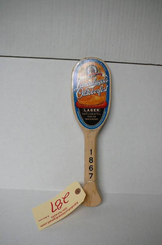lot 287 image: Beer tapper Leinenkugels Assortment some
