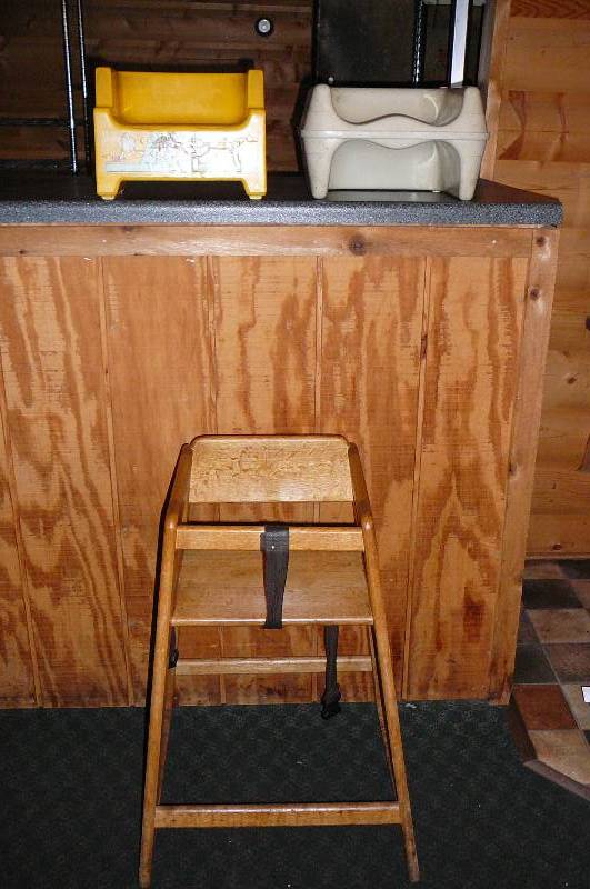 lot 174 image: Booster Chairs & High Chair