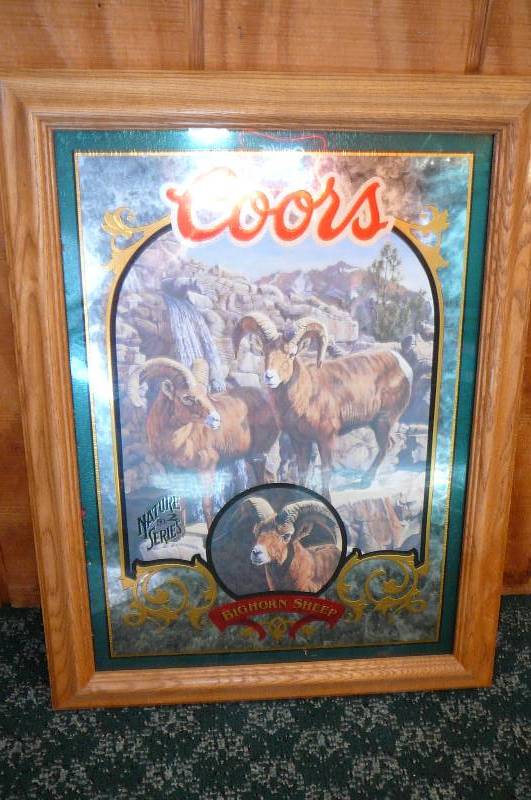 lot 206 image: Coors  Big Horn Sheep # 2